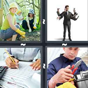 4 Pics 1 Word Level 614