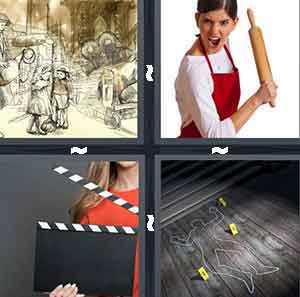 4 Pics 1 Word Level 728