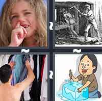 4 Pics 1 Word level 7-1 4 Letters