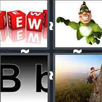 4 Pics 1 Word level 14-1 4 Letters