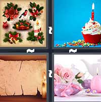 4 Pics 1 Word level 16-10 6 Letters