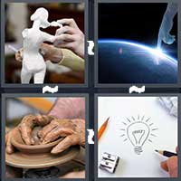 4 Pics 1 Word level 17-9 7 Letters