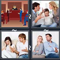 4 Pics 1 Word level 12-7 8 Letters
