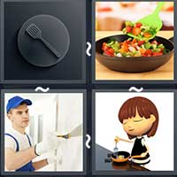 4 Pics 1 Word level 21-1 7 Letters