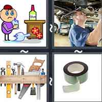 4 Pics 1 Word level 37-11 6 Letters