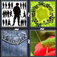 4 Pics 1 Word level 43-12 6 Letters