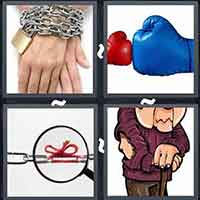 4 Pics 1 Word level 45-3 4 Letters