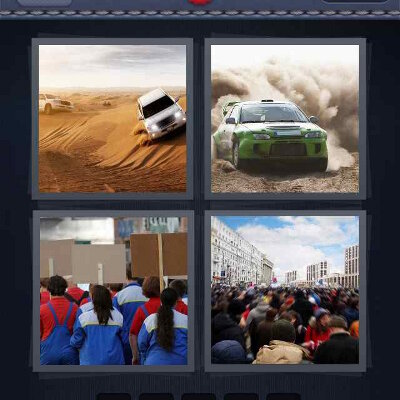 4 pics 1 word 5 letters car