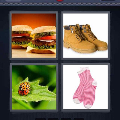 Level 4 - 4 Pics 1 Word Answers